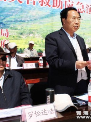 青海省2013年首次县级自然灾害救助应急演练在互助县举行