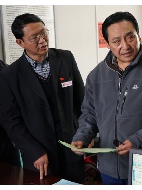 罗松达哇厅长赴海南州调研民政工作