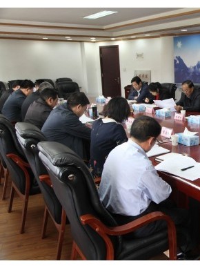 省政协副主席李选生一行莅临我厅督查三江源移民社区管理提案办理情况