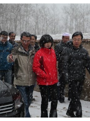 民政部纪检组组长贾育林一行调研我省民政工作