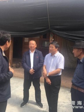 省民政厅调研督导黄南州农村低保专项治理工作